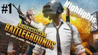 PLAYERUNKNOWN`S BATTLEGROUNDS Highlight Video #1