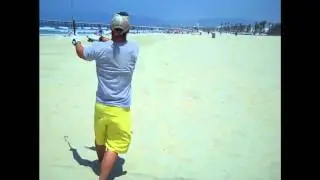 Beach Golf Swing - Marina del Rey, CA