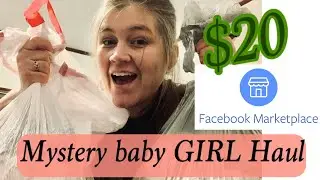 $20 baby GIRL clothes haul| thrifted| Facebook