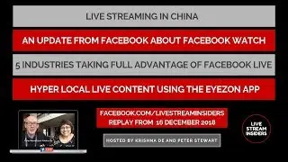 Live Stream News Week Commencing 16 December 2018
