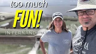 RVing at Fort Clinch State Park | exploring Fernandina!￼￼