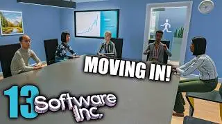 THE BIG MOVE: PandaINC's New HQ Setup | PandaINC Ep 13 | Software Inc