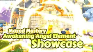 Maxed Mastery Awakening Corrupted Angel Showcase【Elemental Dungeons/Roblox】