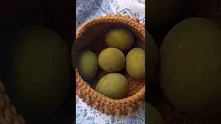 Оливковые яйца на Пасху #яйцанапасху #крашеныеяйца