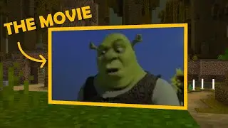 So I added the Shrek movie into Minecraft Bedrock - [MCPE, Win10, Console]