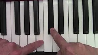 Fundamentals of Music Theory 1 - The keyboard; whole steps and half steps