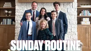 SOMETHING WE'VE NEVER SHARED IN 5 YEARS OF DAILY VLOGS ON YOUTUBE | OUR FULL SUNDAY FAMILY ROUTINE