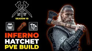 CRAZY Hatchet Inferno PvE DPS Build | Season 10 New World