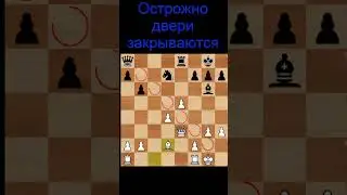 Осторожно двери закрываются #shorts #chess #шахматы