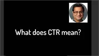 What is CTR? Click through rate Explained