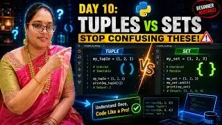 Python Tuples & Sets Made Super Easy! 🐍