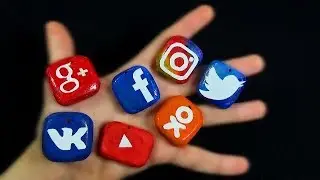 КАК СДЕЛАТЬ ЗНАЧКИ ВСЕХ СОЦ СЕТЕЙ ИЗ ДЕРЕВА