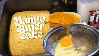 Mango Butter Cake 🥭🍰
