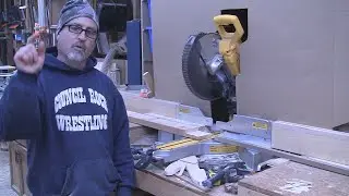 QUICK 'N DIRTY MITER SAW HALF LAP JOINT