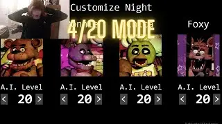 4/20 Mode is so easy! FIVE NIGHTS AT FREDDY'S