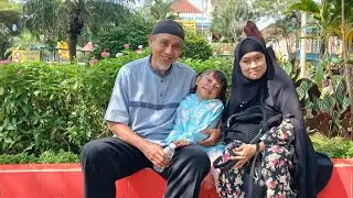 Seharian sama Kung uty di Alun Alun 😉