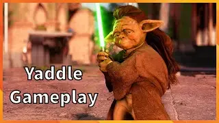 Yaddle Gameplay Star Wars Battlefront 2