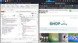 Blind SQL Injection with Time Delays | Web Security Academy | Portswigger Labs