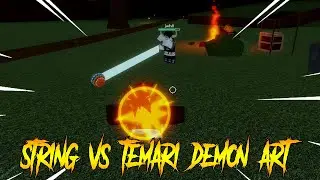 String VS Temari Demon Blood Art | Demon Slayer RPG 2 Roblox