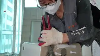 말이 필요없는 변기조립.#첼라#대림부속