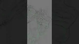 Рисую наплечник нео самурая из новой линейки концептов к конкурсу Нео Токио!