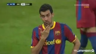 Mascherano, Pedro, Busquets - My face hurts