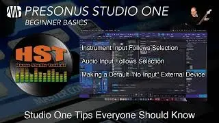 Studio One Tips Everyone Should Know - PreSonus Studio One Beginner Training - Home Studio Trainer
