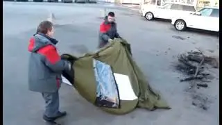 Палатка кабельщика с алюминиевым каркасом