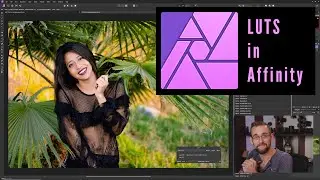 Using Filmist LUT's in Affinity Photo