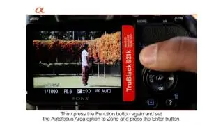 Sony Alpha Tutorial  - Capture Fast Moving Objects