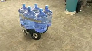 2WD Rover Carrying 250lbs of water