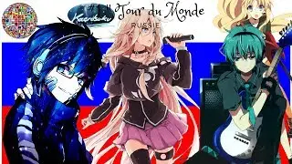 AMV-  Nightcore- Элджей & Feduk - Розовое вино