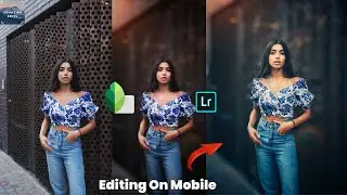 Create Background Blur (With Depth Of Field) | Snapseed Tutorial| Lightroom Tutorial | Bokeh Effect