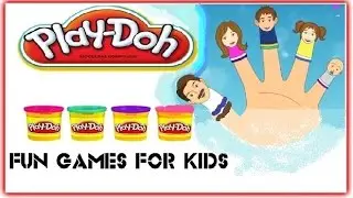 Play Doh - Finger Family - Play Dough Finger Family