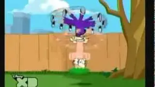 Ferb cantando Sexy and He Knows It