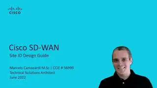 Cisco SD-WAN Site ID Design Guide