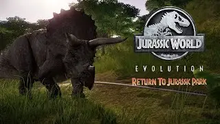 Jurassic World Evolution - Вторая звезда! Прохождение режима испытания на Исла Сорна 1993!#2