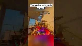 The marine shotgun is so good in bo6 #warzone #bo6