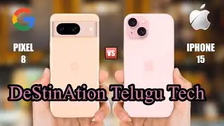 Iphone 15 vs Google Pixel 8 “full specifications comparison” #tech #telugu #mobile #comparison