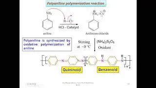 Polyaniline : Conducting polymer-Synthesis, properties and applications