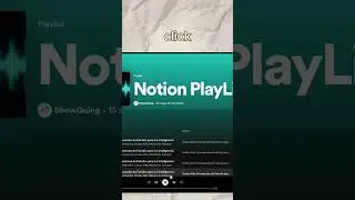SPOTIFY on NOTION 