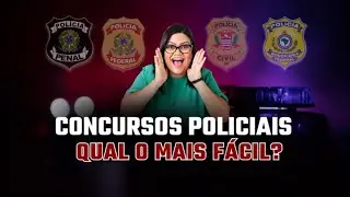 Concursos mais fáceis de passar | Concursos Policiais que qualquer um pode fazer
