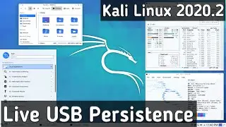 How to make live usb persistence of kali linux 2020.2