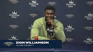 Zion Williamson on Warriors loss, rebound battle | Pelicans-Warriors Postgame Interview 10/30/23