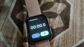 how to reset and pause stopwatch in noise smartwatch