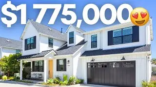 Stunning New Home in Eastside Costa Mesa, California!! [Full Tour]