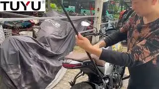 TUYU Motorcycle Bike Invisible Selfie Stick Monopod Handlebar Mount Bracket for GoPro Max 10