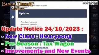 UPDATE NOTICE 24 OKTOBER 2023 - Black Desert Mobile Indonesia