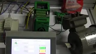 Wecon HMI Controlling LS650M Inverter via Vigor PLC ENET MODBUS TCP/IP