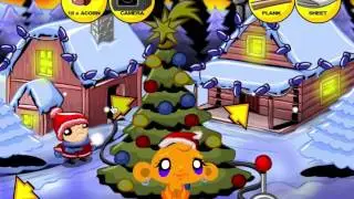 Monkey GO Happy Xmas Tree Walkthrough Hints